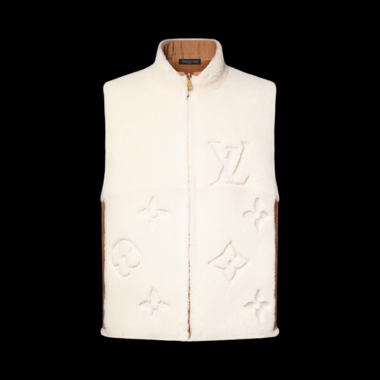 LV Jacket Sans Manche White