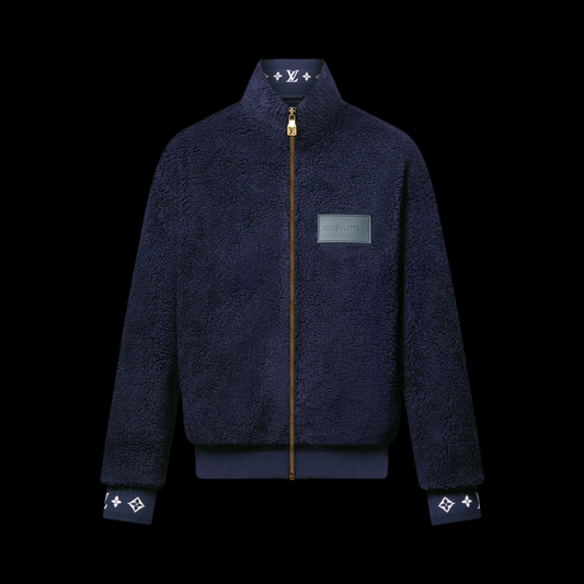 LV Jacket Velour Blue