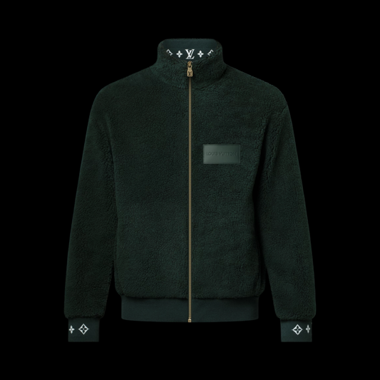 LV Jacket Velour Green