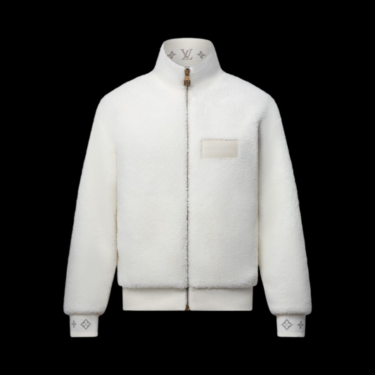 LV Jacket Velour White