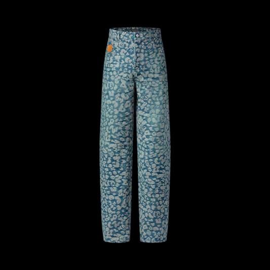 LV Jean Motif Léopard