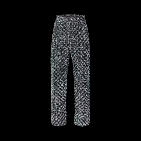 LV Pantalon Denim Black