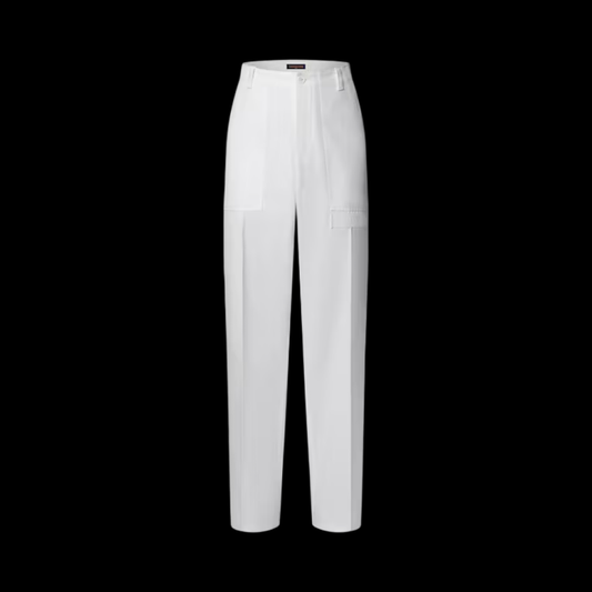 LV Regular White Pant