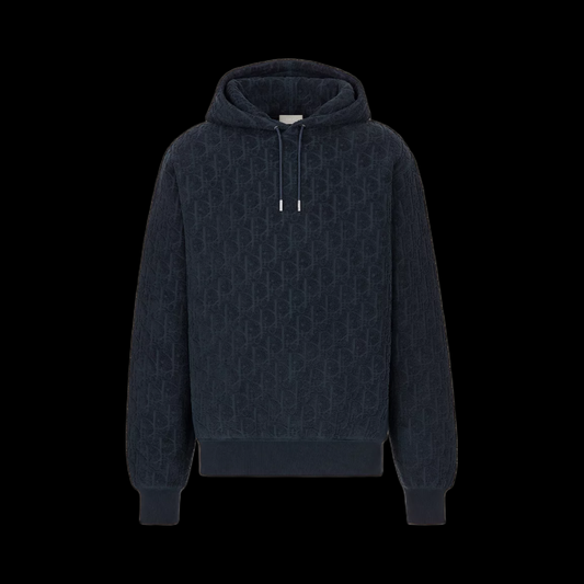 Pull Dior Motif Dark Blue