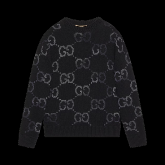 Pull Gucci Motif Black