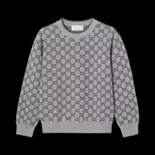 Pull Gucci Motif Grey
