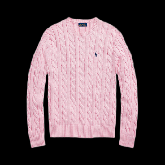 Pull Ralph Lauren Torsadé Pink